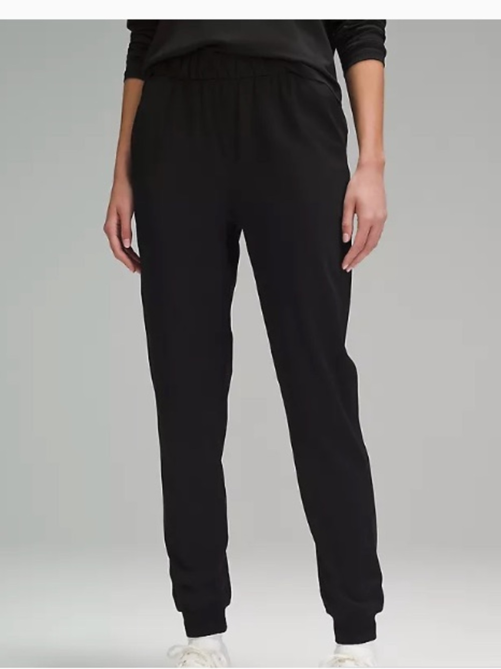 Lululemon Stretch High-Rise Jogger | Black | Size 12 | Sold Out